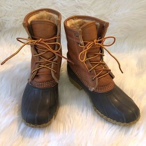 LL Bean Boots with Wool Lining